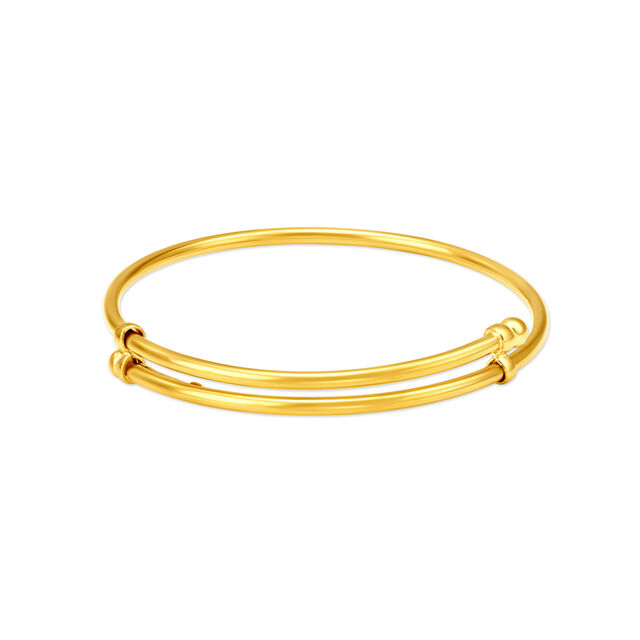 Timeless Gold Bangles For Kids,,hi-res 2
