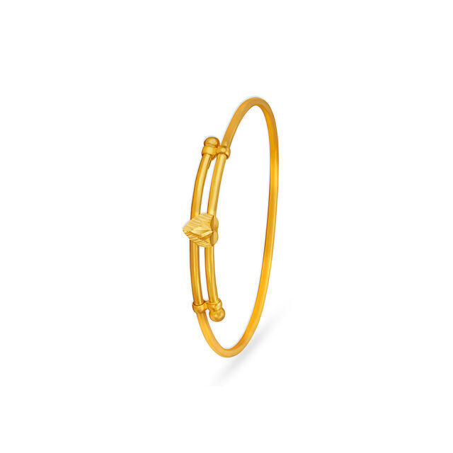 Yellow Gold Bangle,,hi-res 2