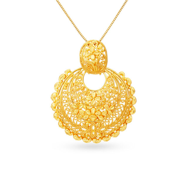 22 Karat Yellow Gold Pendant 