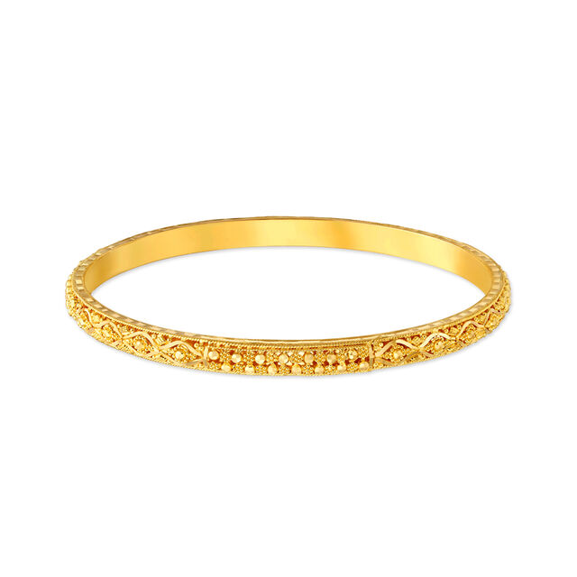 Elegant Gold Bangle,,hi-res 2