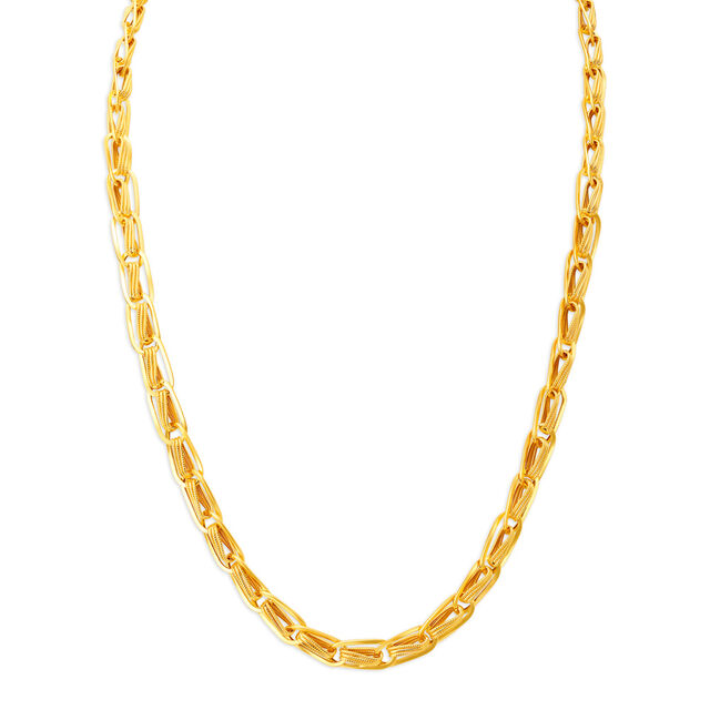 Magnificent Stately Gold Chain,,hi-res