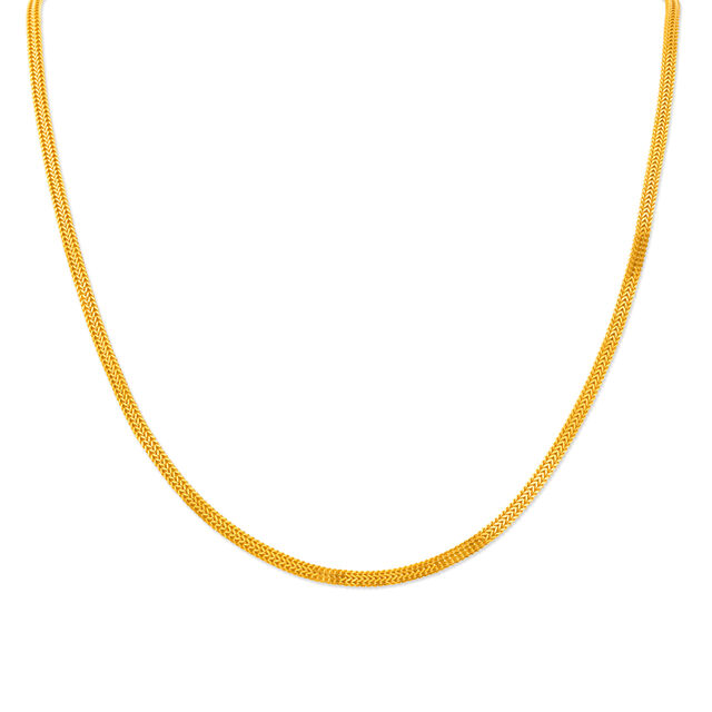 Stunning Cable Gold Chain,,hi-res