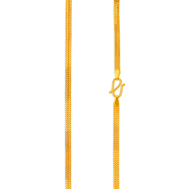 Stunning Cable Gold Chain,,hi-res