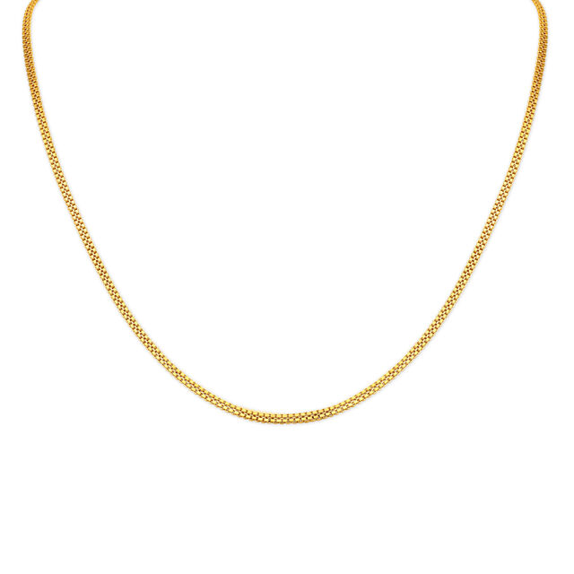 Elegant Glossy Gold Chain,,hi-res 