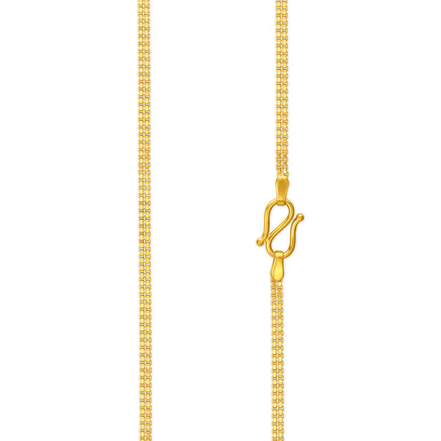 Elegant Glossy Gold Chain,,hi-res 2