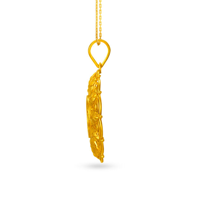 Lakshmi Pattern Pendant 2