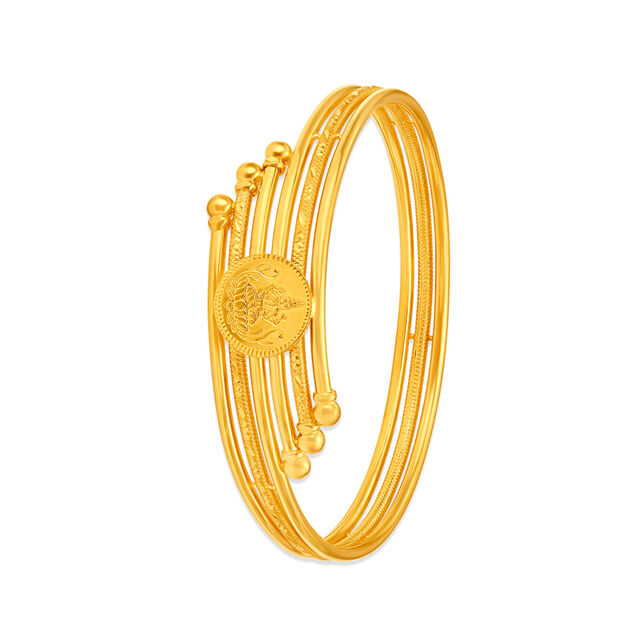 22 Karat Gold Bangle (Single Bangle),,hi-res 2