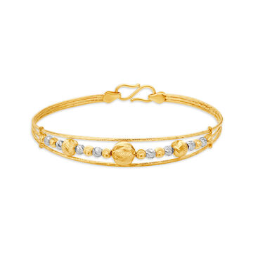 Eclectic Gold Bangle
