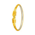 Dazzling Traditional Gold Bangle,,hi-res 2