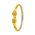 Traditional Intricate Gold Loha Bangle,,hi-res 2