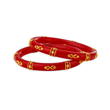 Pola Bangles set in 22 Karat Yellow Gold