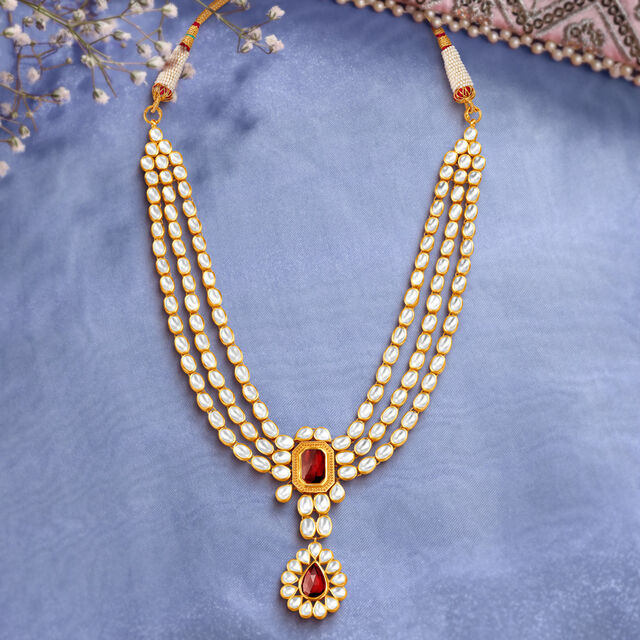 Striking Royal Necklace Set,,hi-res 