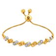 Dual Toned Gold Bracelet,,hi-res 