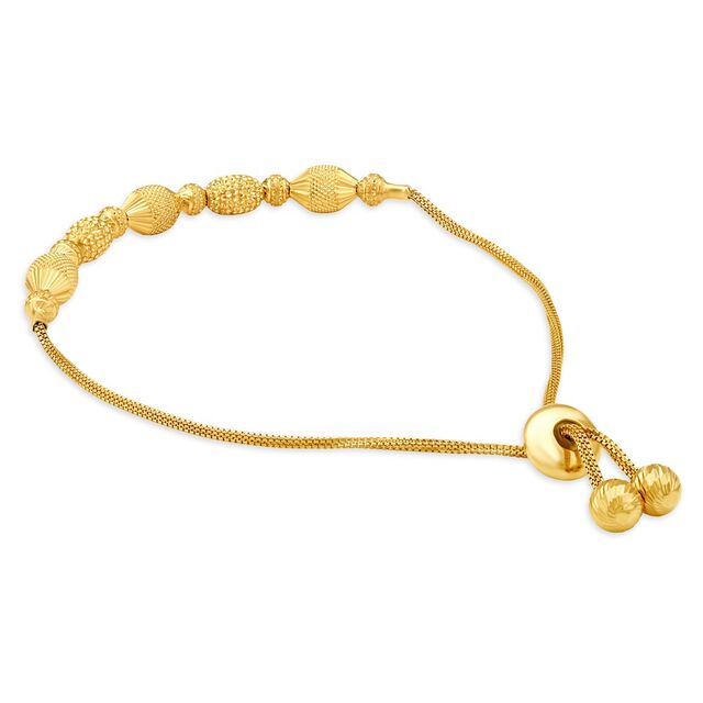 Opulent Traditional Gold Bracelet,,hi-res 3
