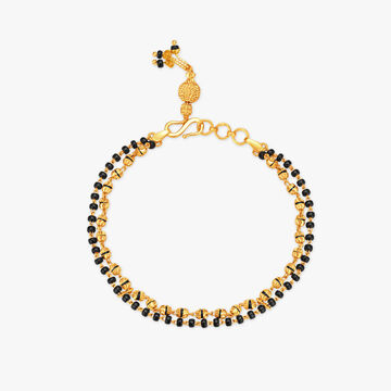 Dainty Gold Mangalsutra Bracelet