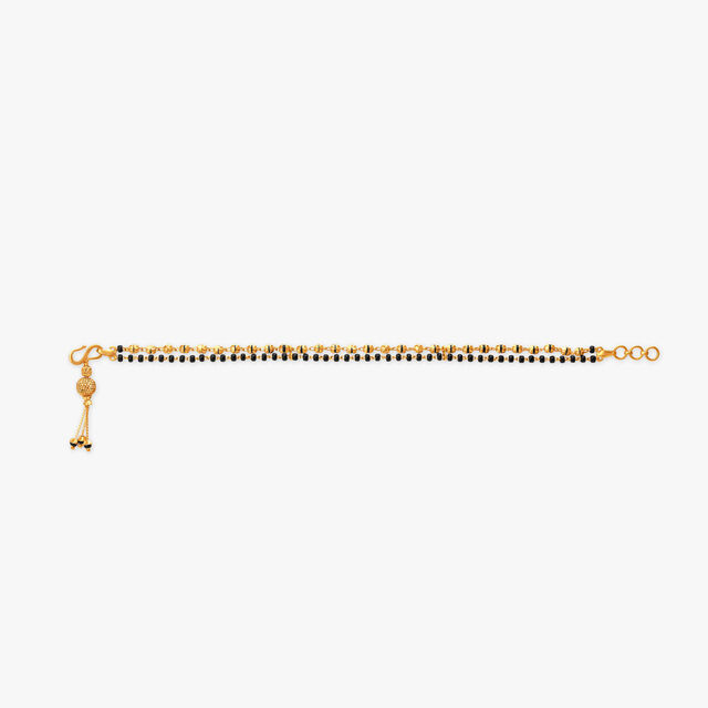 Dainty Gold Mangalsutra Bracelet,,hi-res
