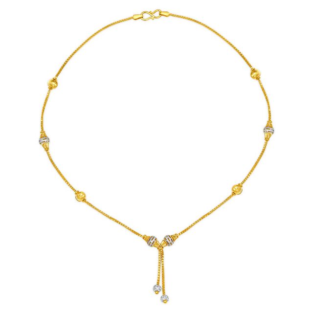 Rhodium Plated Gold Chain,,hi-res 