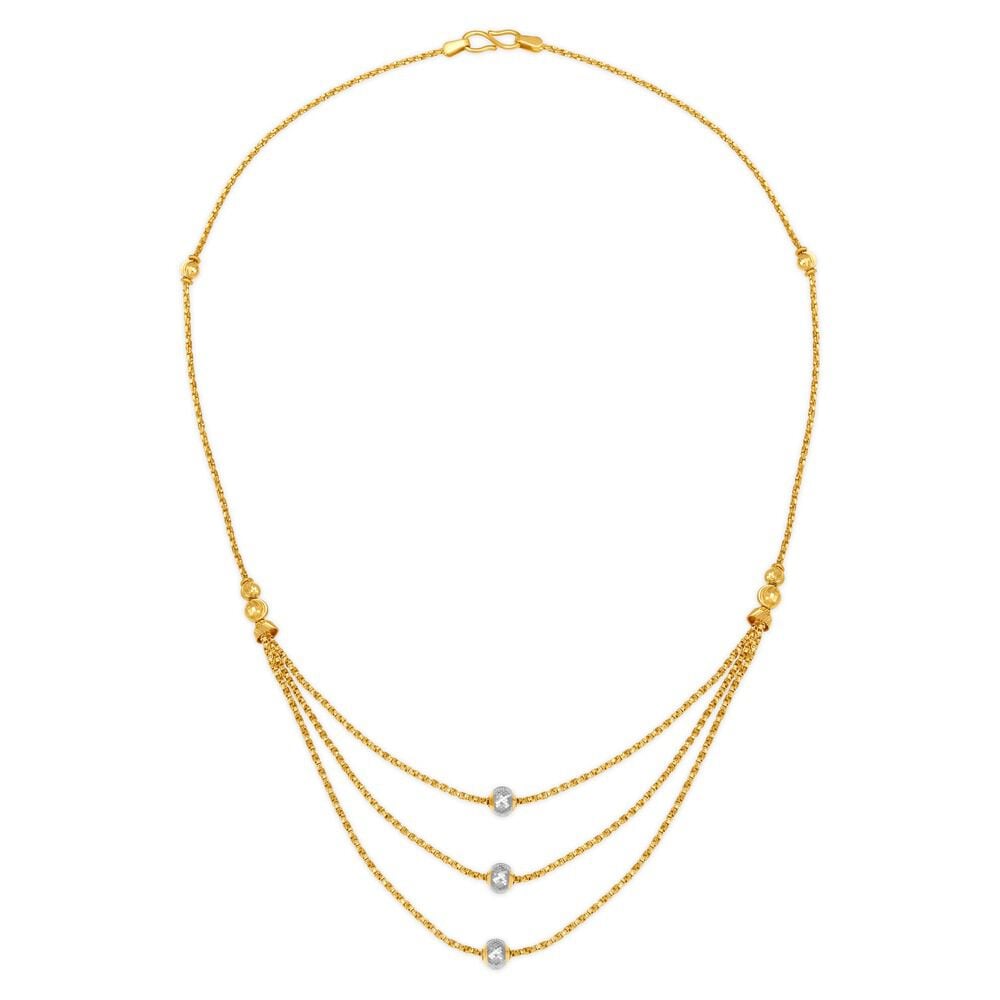 Multi layer gold chain sales