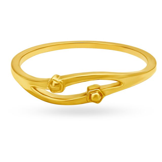 Dainty Gold Finger Ring,,hi-res 2