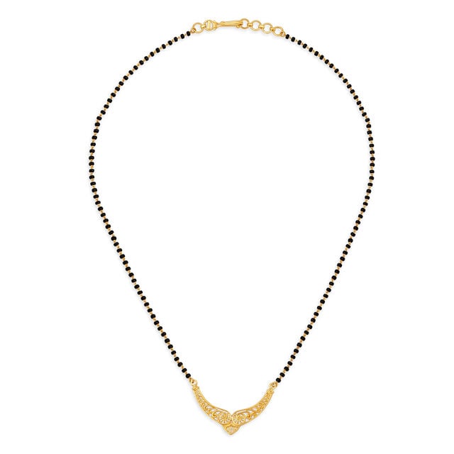 Sleek Stately Mangalsutra,,hi-res 