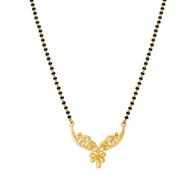 Surreal Vine Mangalsutra