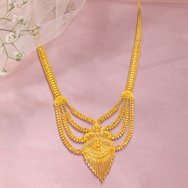 Stately Layered Rani Haaram,,hi-res 