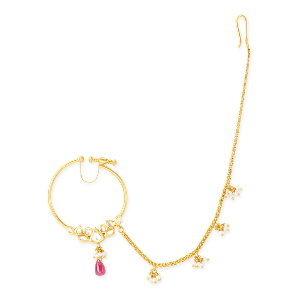 Buy Ethereal Gold Nath at Best Price Tanishq US