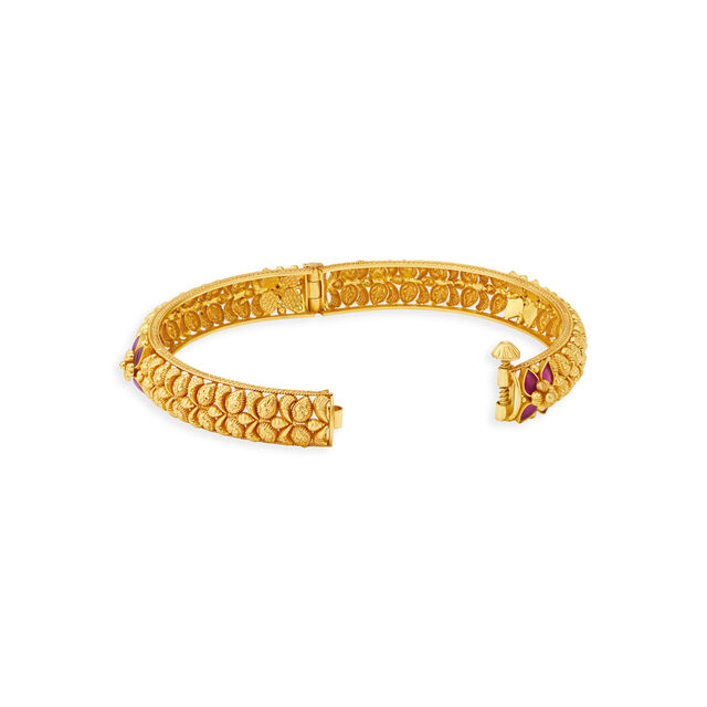 Hypnotic Floral Filigree Bangle 3