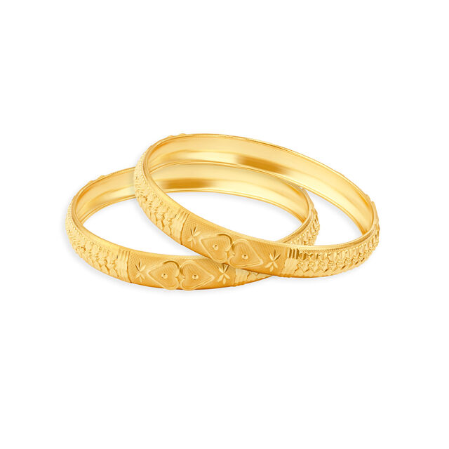 Filigree Work Gold Bangle