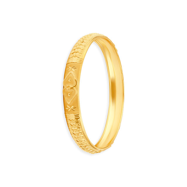 Filigree Work Gold Bangle