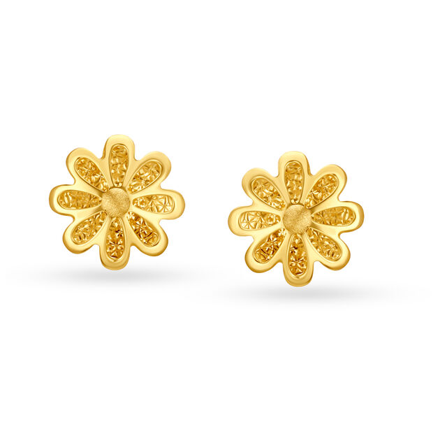 Shimmering Gold Pendant and Earrings Set,,hi-res