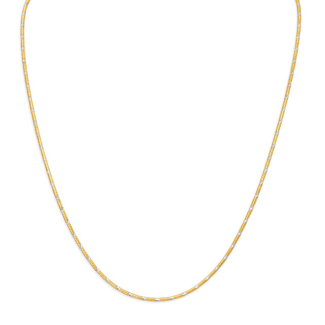 Striking Twisted Gold Chain,,hi-res