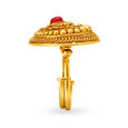 Magnificent 22 Karat Yellow Gold Dome Shaped Ornate Finger Ring,,hi-res 3