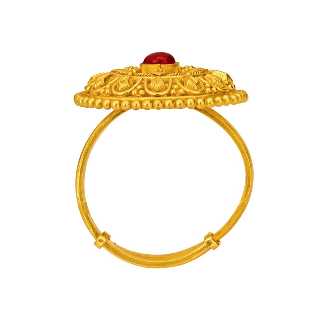 Royal Gold Finger Ring,,hi-res 3