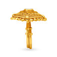 Filigree Gold and Kundan Glass Finger Ring,,hi-res 3