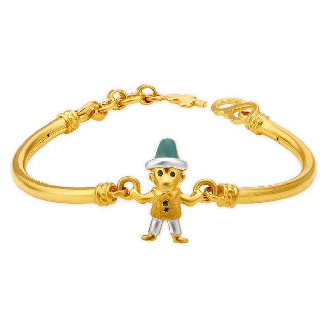 22 Karat Clown Bracelet for Kids,,hi-res 