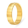 Contemporary Geometric Gold Challa Ring for Men,,hi-res 