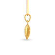 Dainty Heart Gold Pendant 2