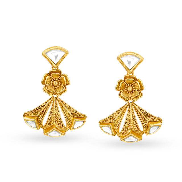 Opulent Gold Necklace Set,,hi-res 3