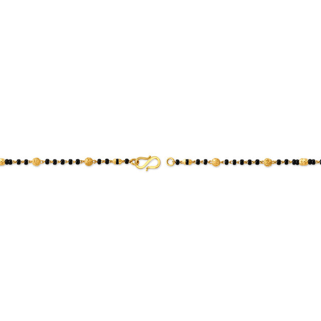 Classic Yellow Gold Mangalsutra Bracelet,,hi-res 2