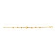 Delicate Yellow Gold Carved Bead Bracelet,,hi-res 