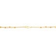 Delicate Yellow Gold Carved Bead Bracelet,,hi-res 2