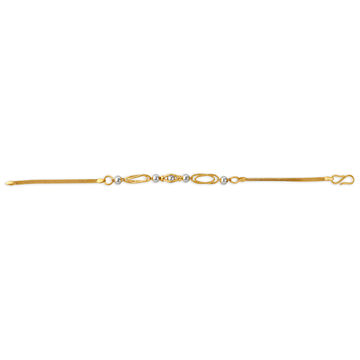 Scintillating Yellow Gold Beaded Bracelet