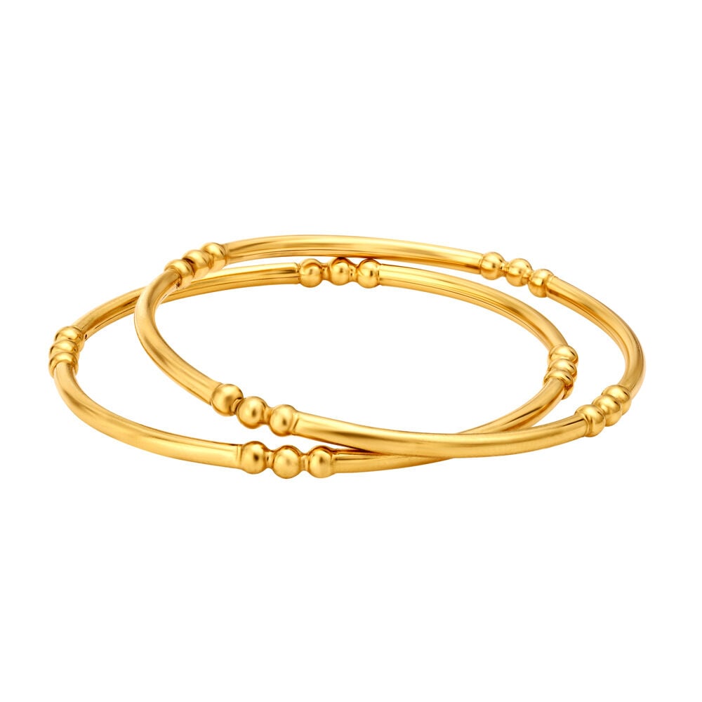 Dainty Gold Bangles