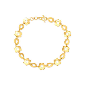 Trendy Floral Bracelet
