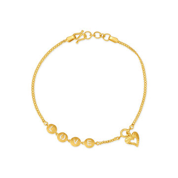 Chic LOVE Typography Bracelet