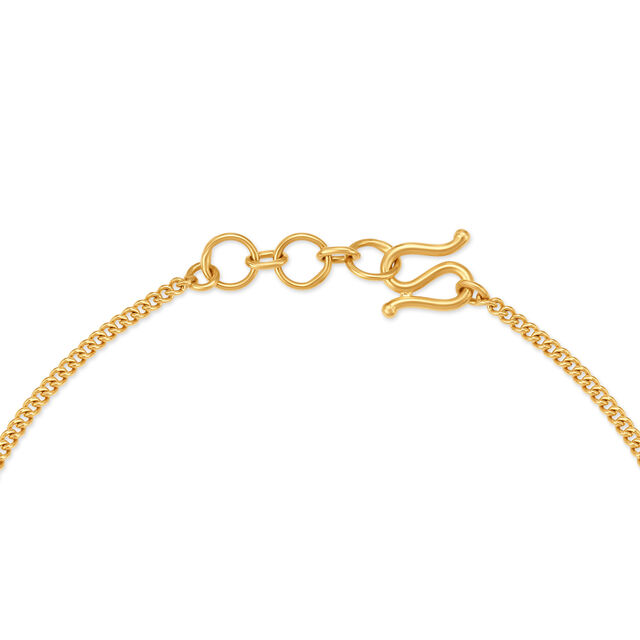 Adorable Yellow Gold Star Charm Bracelet 2