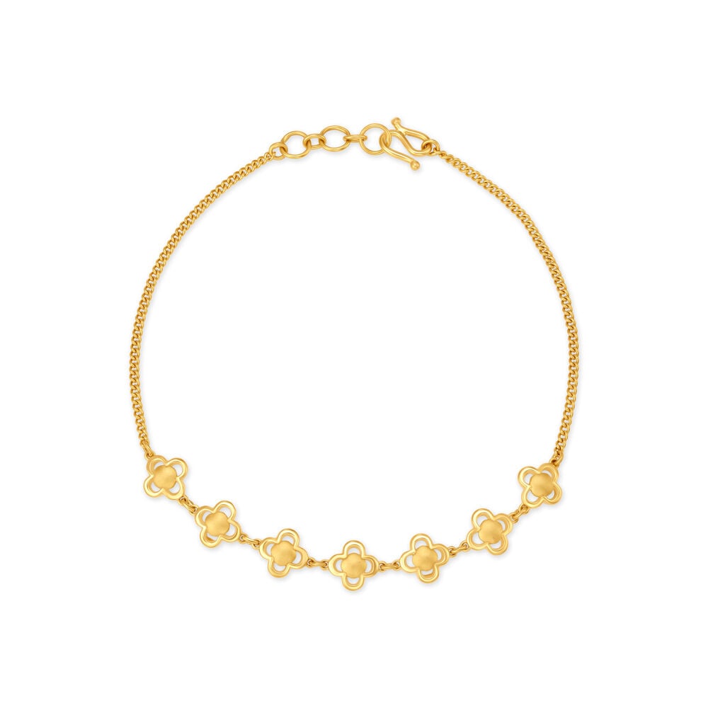 Buy Petite Floral Bracelet at Best Price Tanishq US