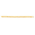 Geometric Flat Gold Bracelet for Men,,hi-res 