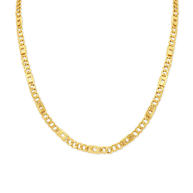 Petite Hearts Gold Chain 